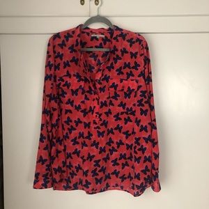 Gap Butterfly Blouse XL